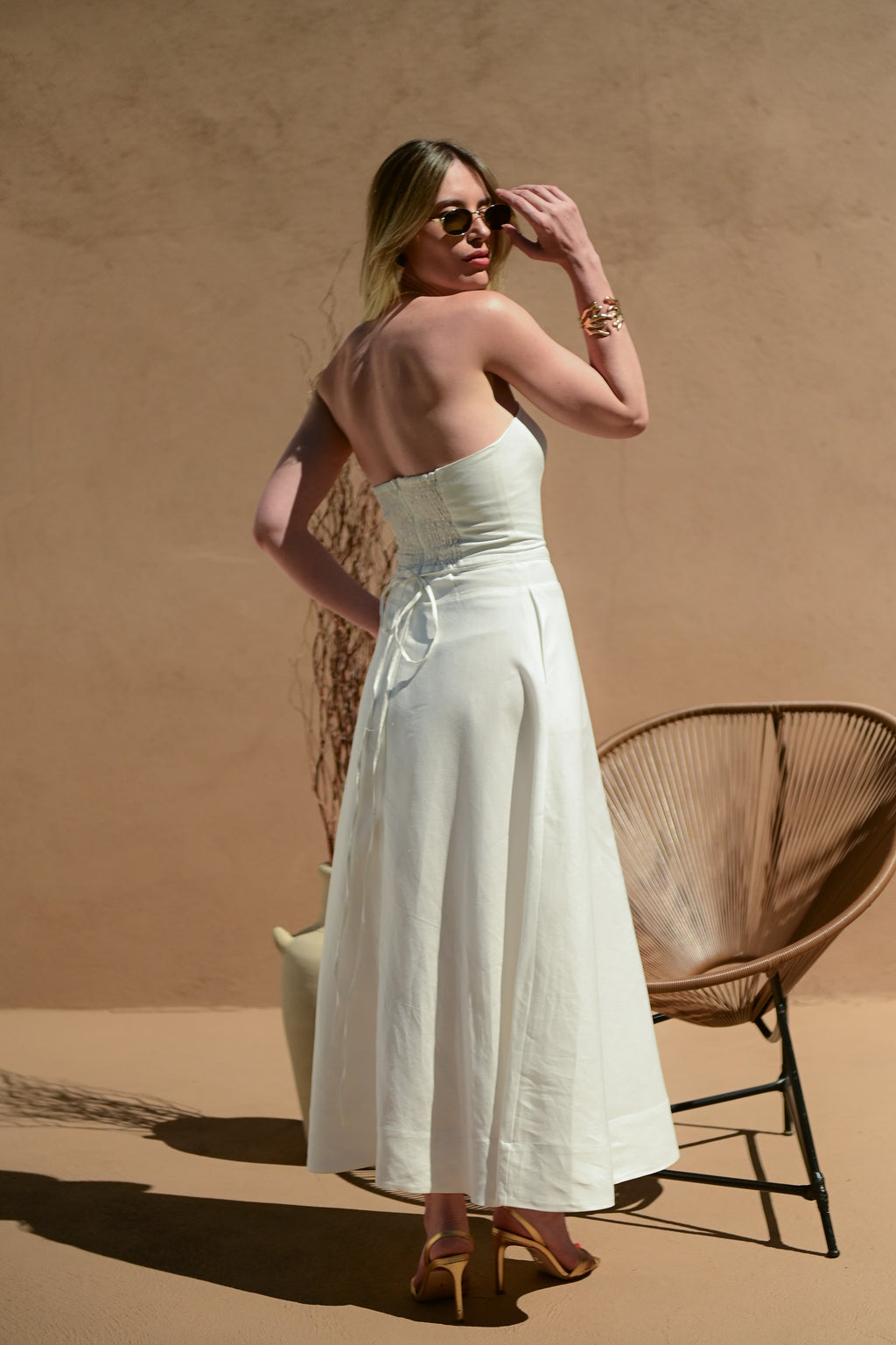 VESTIDO CRETA OFFWHITE