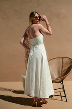 VESTIDO CRETA OFFWHITE