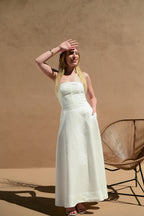 VESTIDO CRETA OFFWHITE