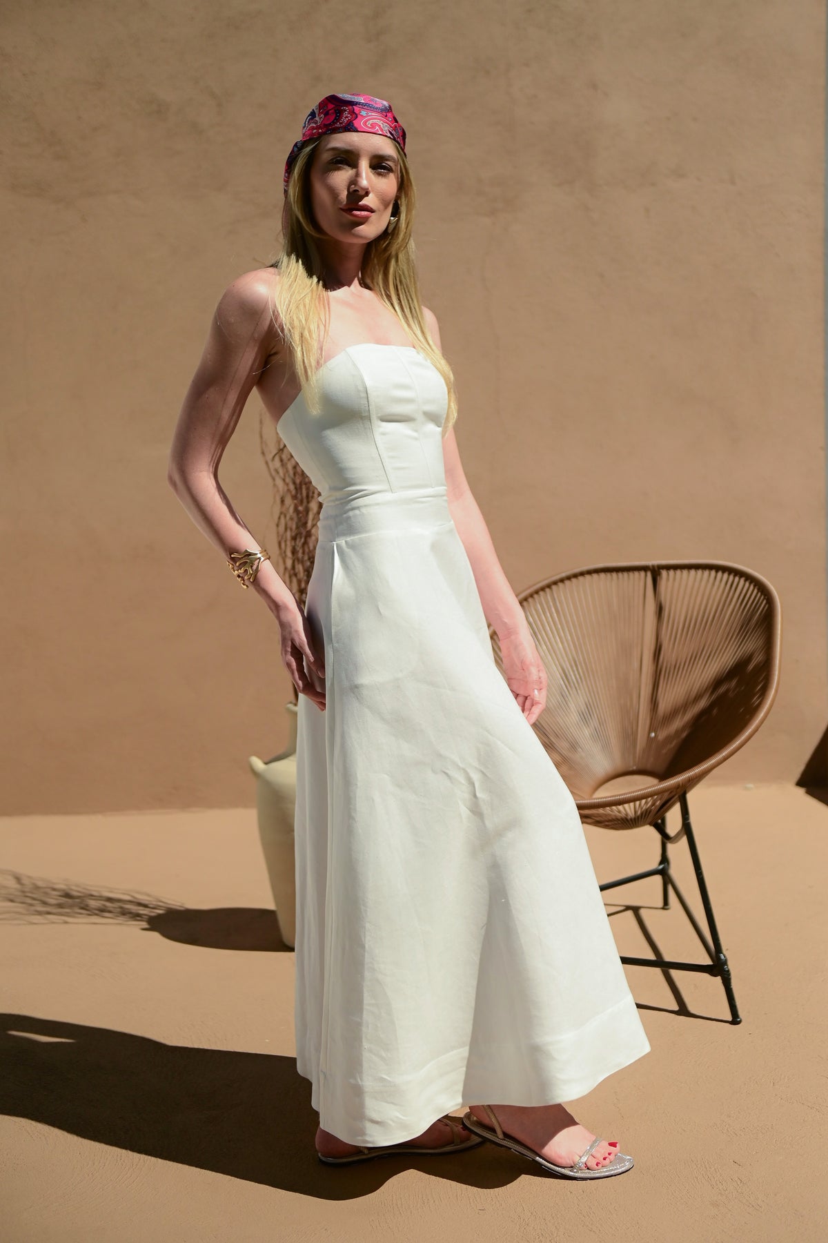 VESTIDO CRETA OFFWHITE