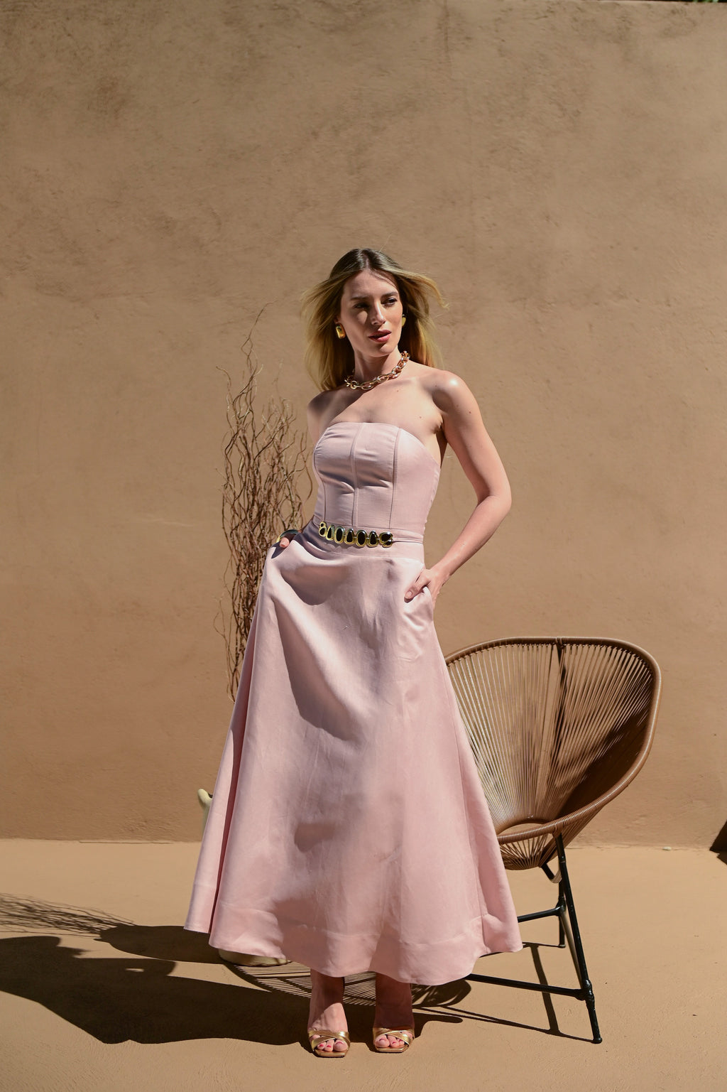 VESTIDO CRETA ROSE