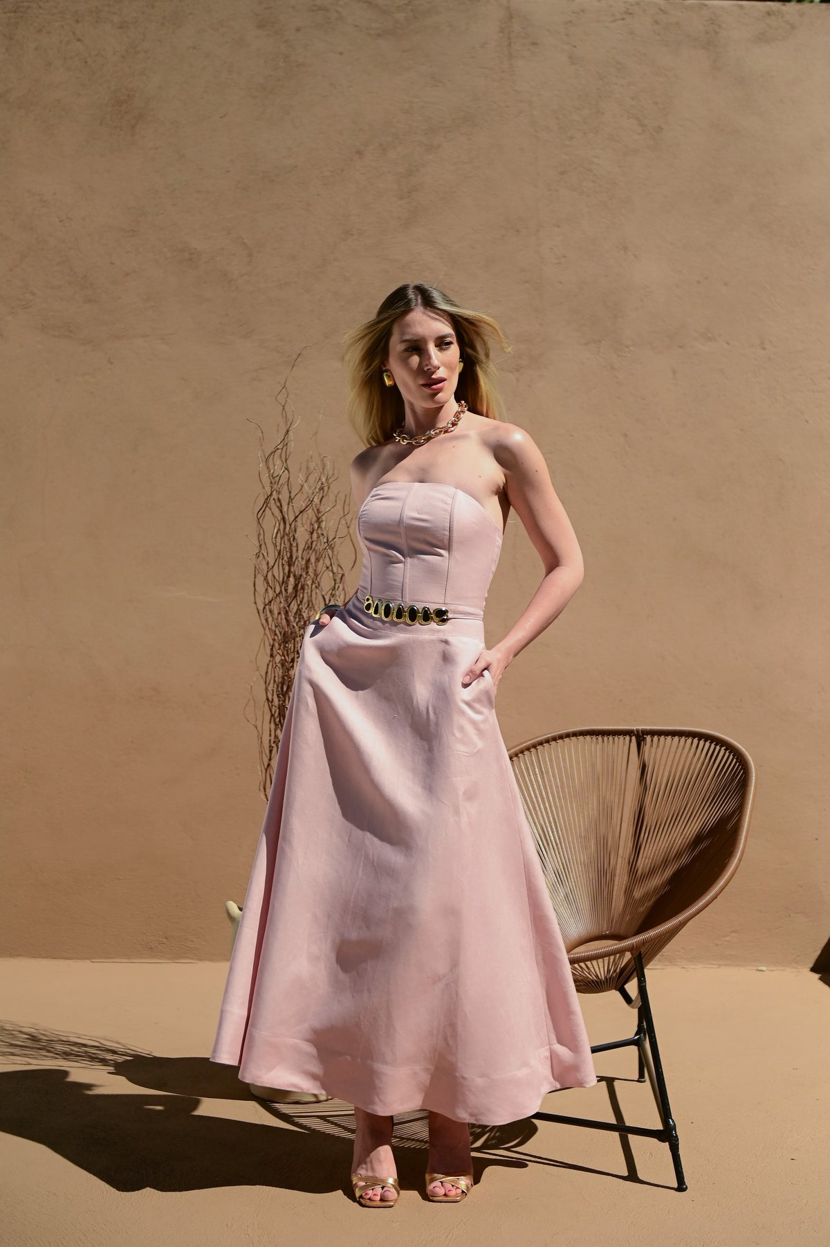 VESTIDO CRETA ROSE