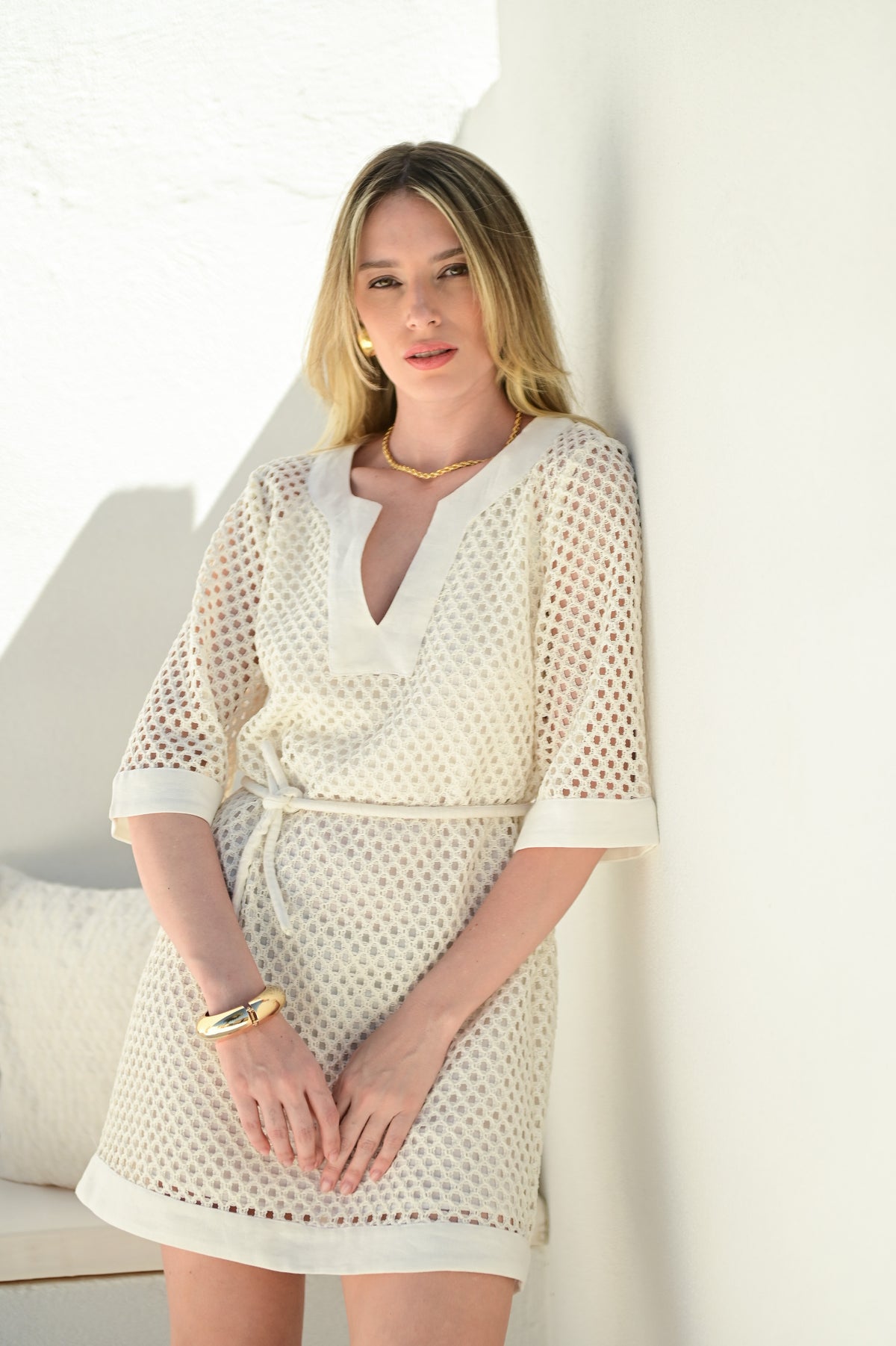 VESTIDO SANTORINI TELA