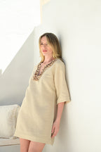 VESTIDO SANTORINI AREIA