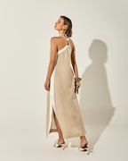 VESTIDO MYKONOS BICOLOR