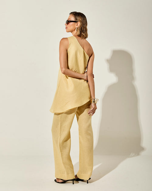 BLUSA UM OMBRO SÓ PALERMO GOLD