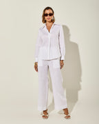 CAMISA AMALFI LINHO BRANCO