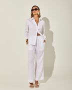 CAMISA AMALFI LINHO BRANCO