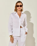 CAMISA AMALFI LINHO BRANCO