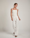 CALÇA SORRENTO LINHO BRANCO