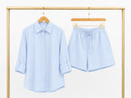 CAMISA POSITANO AZUL SERENO
