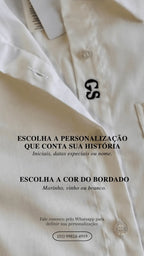 CAMISA CLÁSSICA PERSONALIZADA