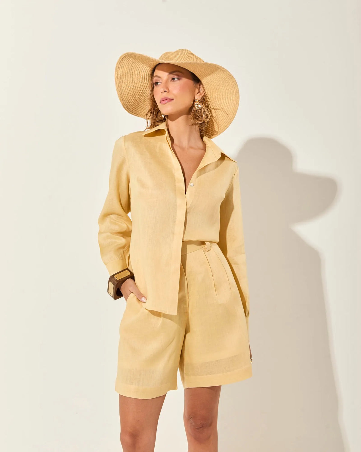 BERMUDA MAIORI LINHO GOLD